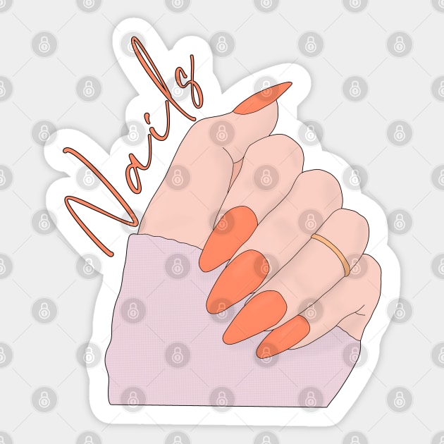 Marvelous Nails Sticker by DiegoCarvalho